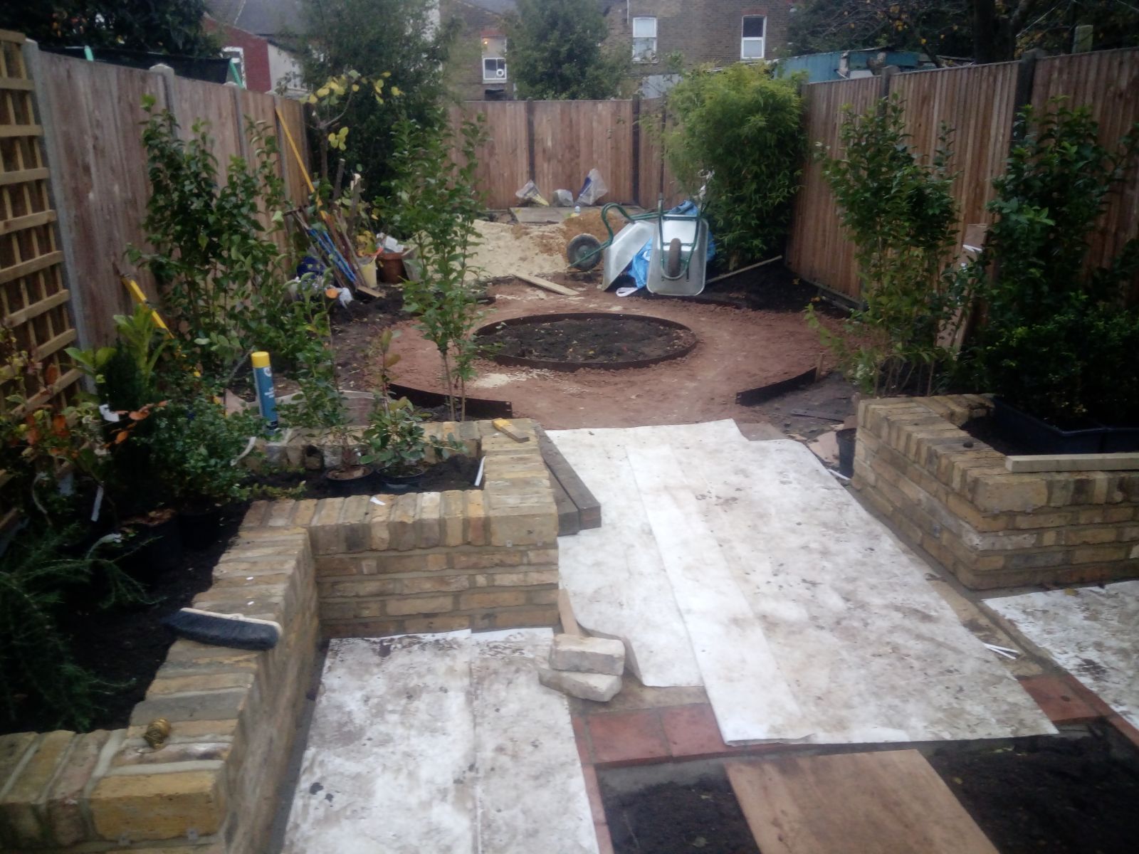 creating garden spaces in crouch end